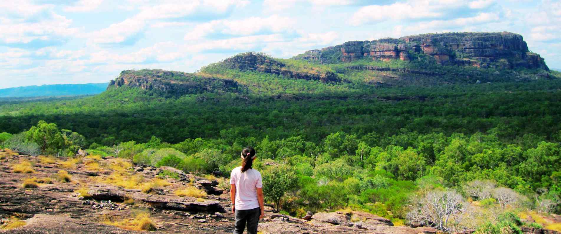 woman at lookout
