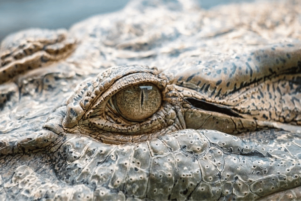 Crocodile eye